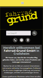 Mobile Screenshot of fahrrad-grund.de